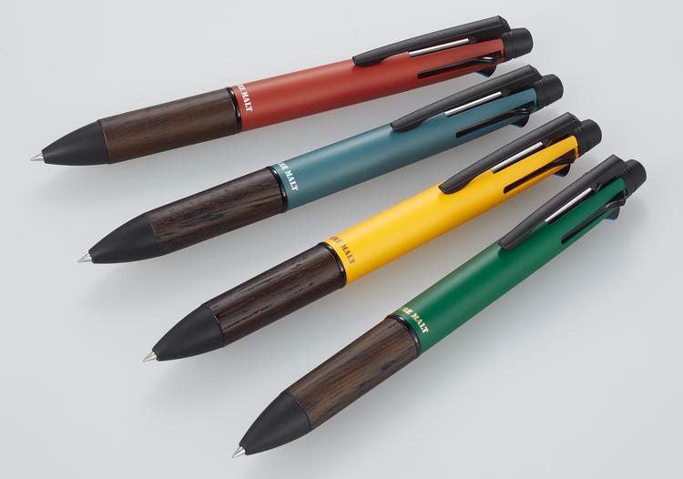 「大人の多機能ペン」ピュアモルト　ジェットストリームインサイド４＆１に期間限定色