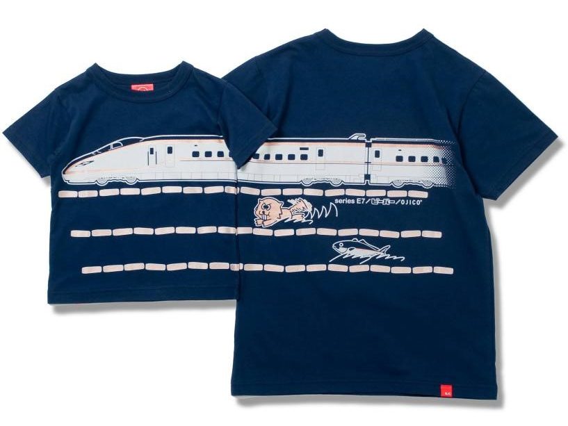 「OJICO✕北陸新幹線✕ビーバー」トリプルネームのTシャツ発売