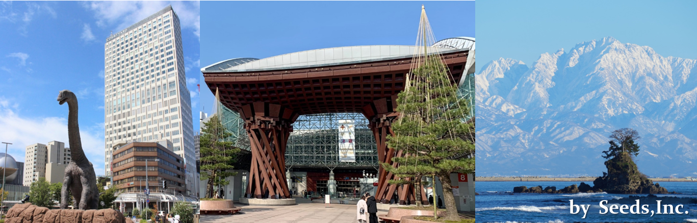 北陸3県（富山県・石川県・福井県）の市町村別に面積と人口密度をランキングにしてクイズにしてみた（2025年10月1日時点）